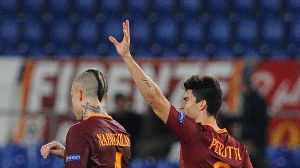 La rabona di Perotti contro il Viktoria Plzeň. VIDEO!