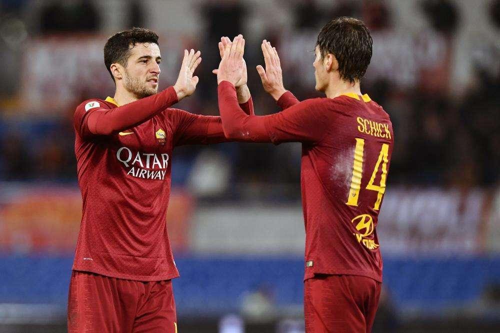 I numeri di... Roma-Virtus Entella 4-0: prima doppietta per Schick in maglia giallorossa, primo gol per Marcano ed esordio per Riccardi. Terza vittoria consecutiva tra campionato e coppa