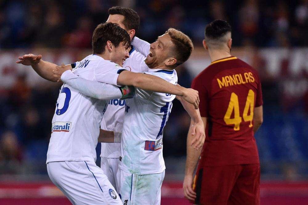Roma-Atalanta 1-2 - Decidono Cornelius e de Roon nel primo tempo. Dzeko non basta. FOTO! VIDEO!