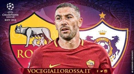 Roma-Qarabag -  La copertina del match. GRAFICA!