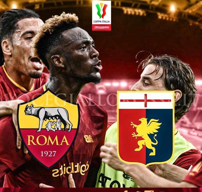 Roma-Genoa - La copertina del match. GRAFICA!
