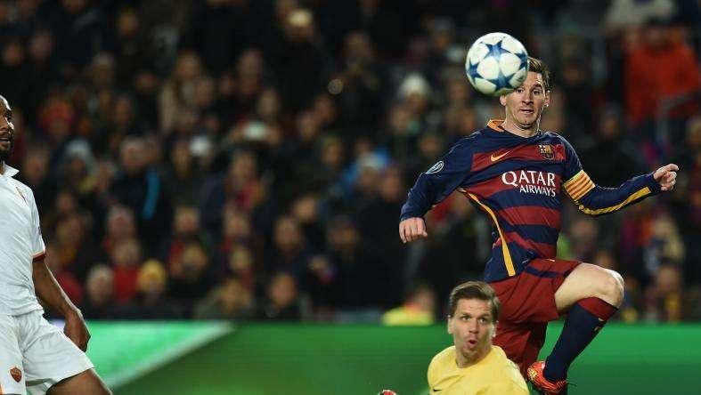 Solo Messi per il Barça nella Top11 settimanale della Champions League