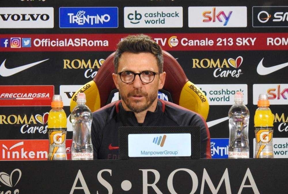 Sabato alle 12:30 la conferenza stampa di Di Francesco