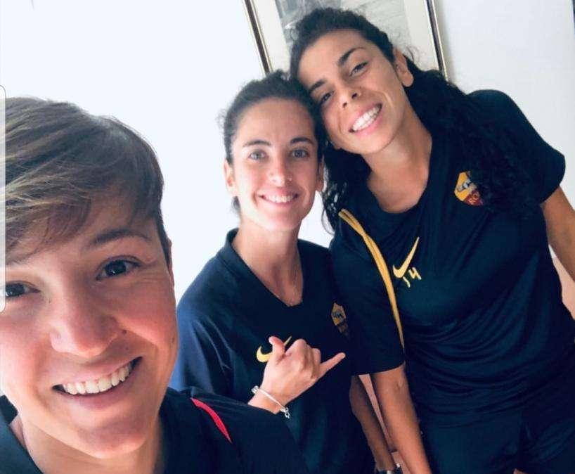 NORCIA - Lavoro atletico con lo yoyo test: in evidenza Hegerberg, Thestrup, Ciccotti, Serturini e Thomas. Differenziato per Andressa e Zecca
