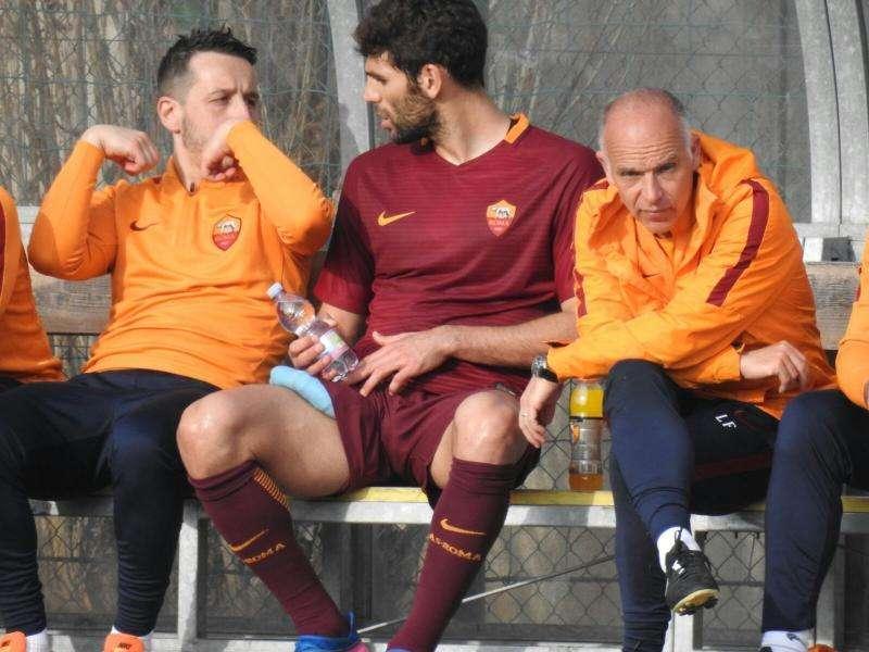 Stop precauzionale per Fazio durante l'amichevole contro la Primavera. FOTO!