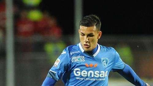 Empoli, Paredes: "Un'emozione tornare all'Olimpico. La Roma non ha grossi punti deboli"
