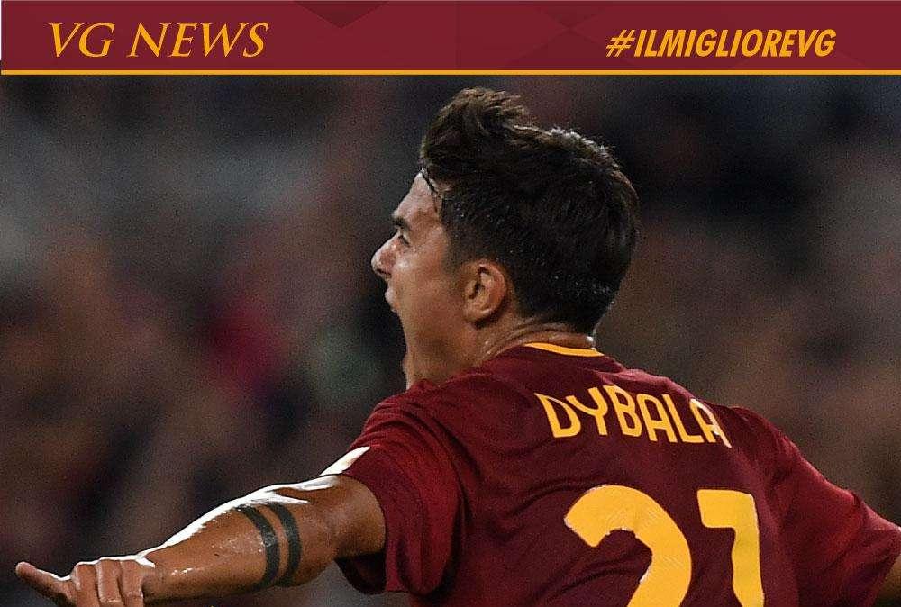 #IlMiglioreVG - Paulo Dybala è il man of the match di Roma-Lecce 2-1. GRAFICA!