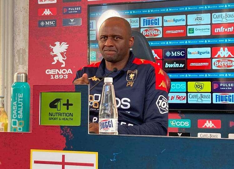 Genoa, Vieira: "Giocare all'Olimpico è difficile, servirà orgoglio e personalità"