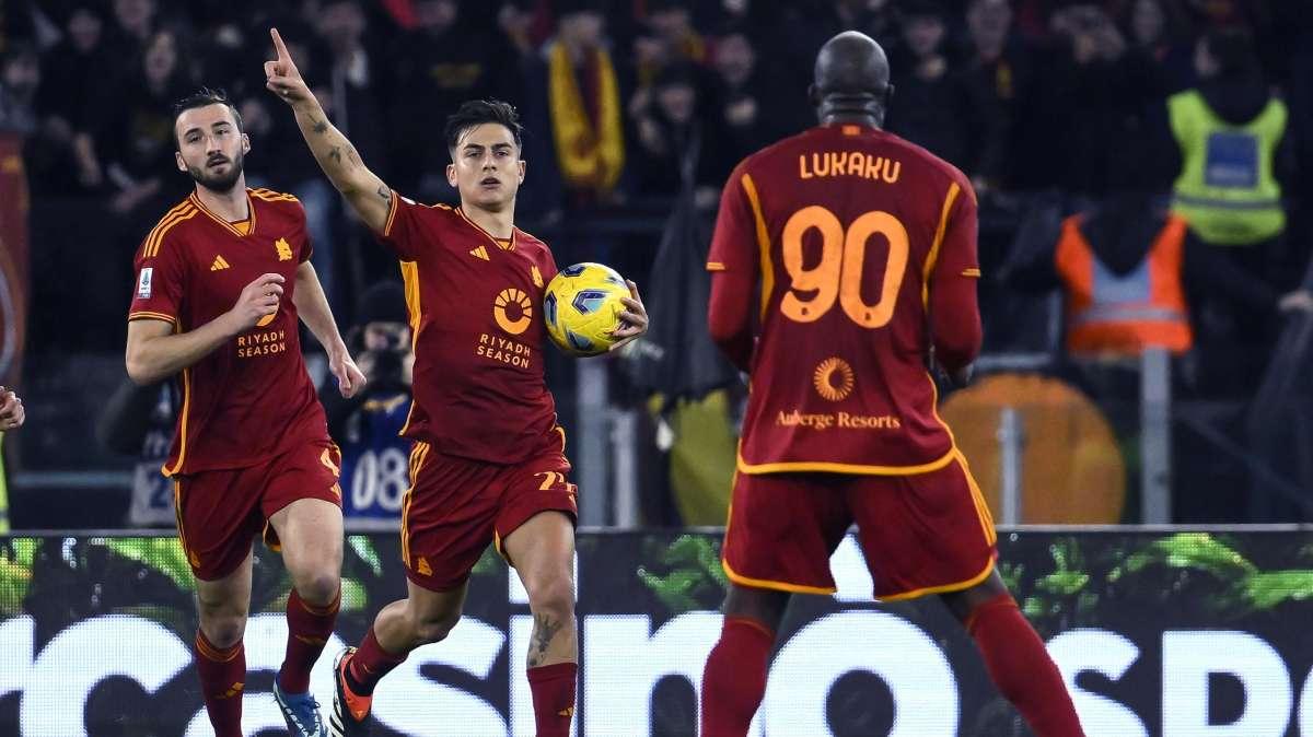 Roma-Atalanta 1-1 - Dybala dal dischetto risponde a Koopmeiners. FOTO!