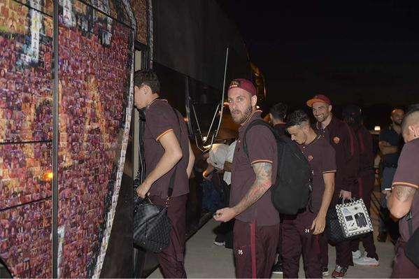Squadra arrivata a Palermo. FOTO!