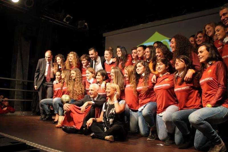 La Roma calcio femminile festeggia i 50 anni di storia. FOTO!