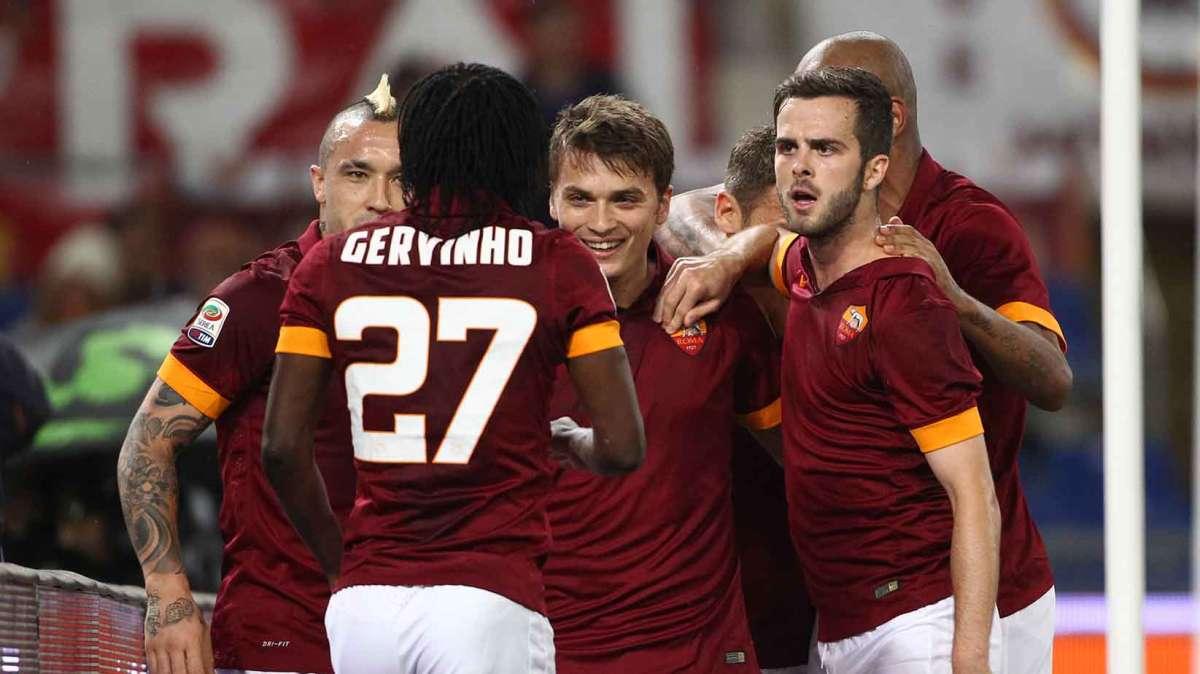 Twitter AS Roma: "Celebra la vittoria casalinga numero 1000 della Roma"