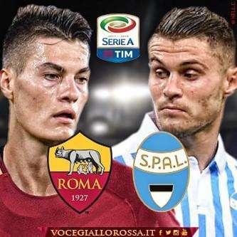 Roma-SPAL - La copertina del match. GRAFICA!