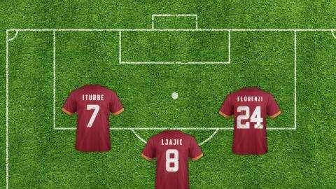Roma-Sampdoria - Le probabili formazioni. GRAFICA!