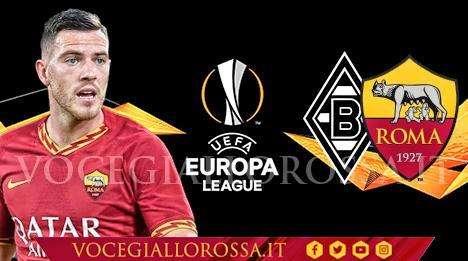 Borussia Mönchengladbach-Roma - La copertina. GRAFICA!