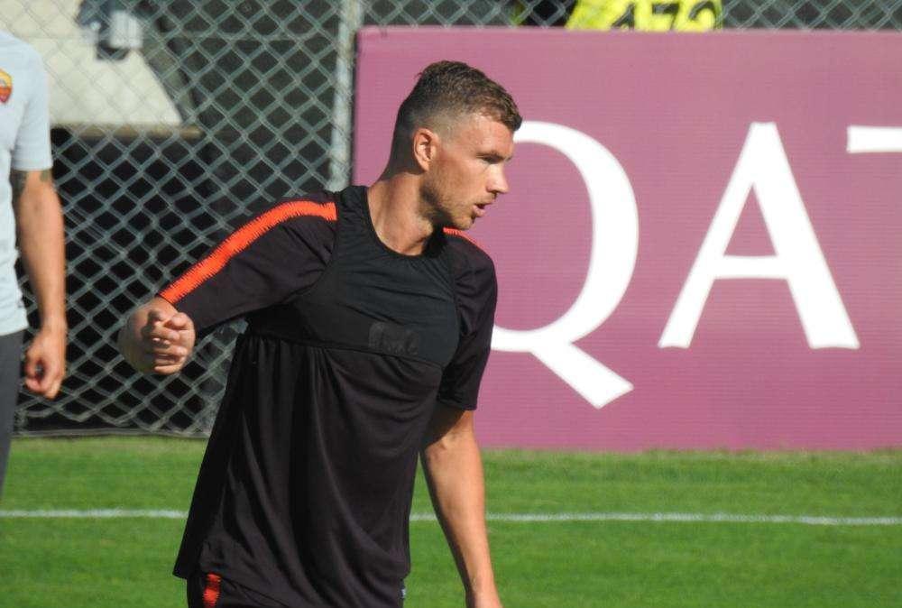 Tre Fontane, l'assist di Dzeko e il gol di Ünder in partitella. VIDEO!