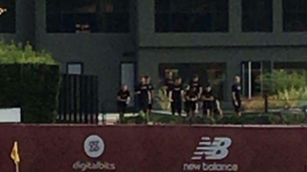 VG - I calciatori della Prima Squadra seguono la Roma Under 16