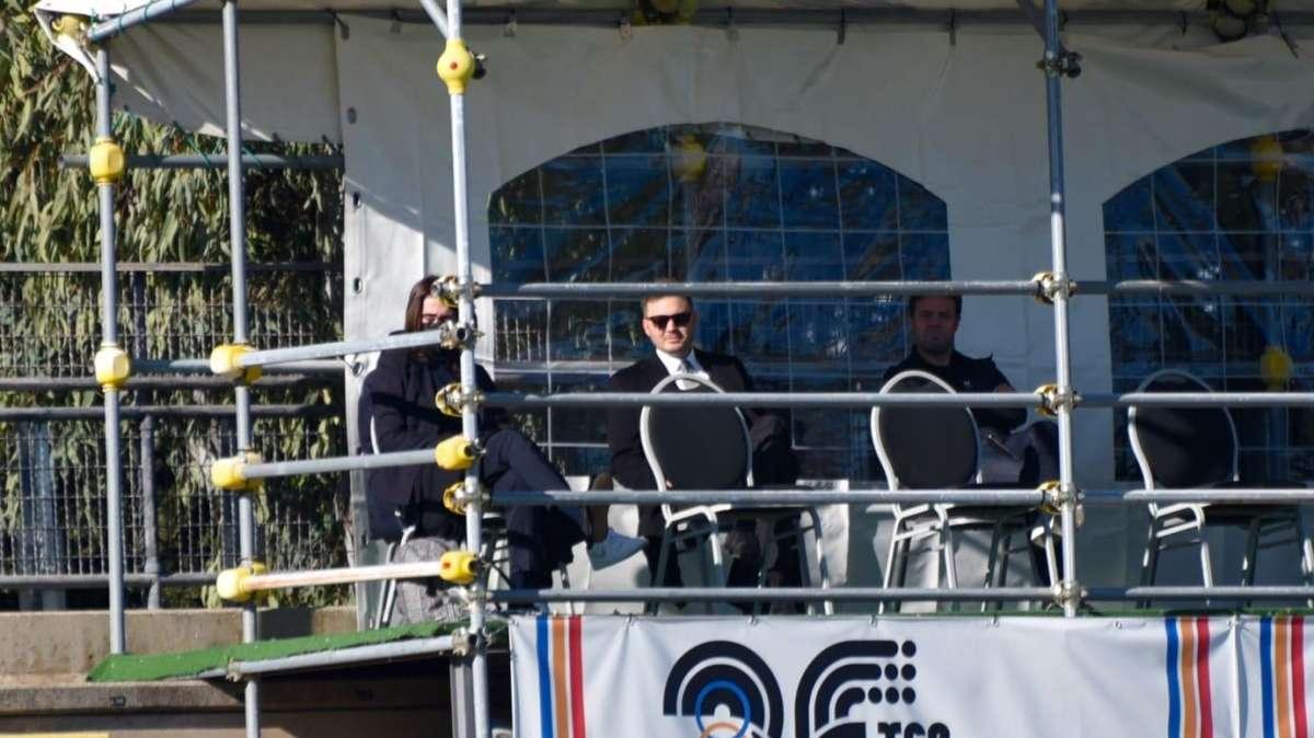 Ryan Friedkin e Tiago Pinto al Tre Fontane per assistere alla gara della Femminile. FOTO!