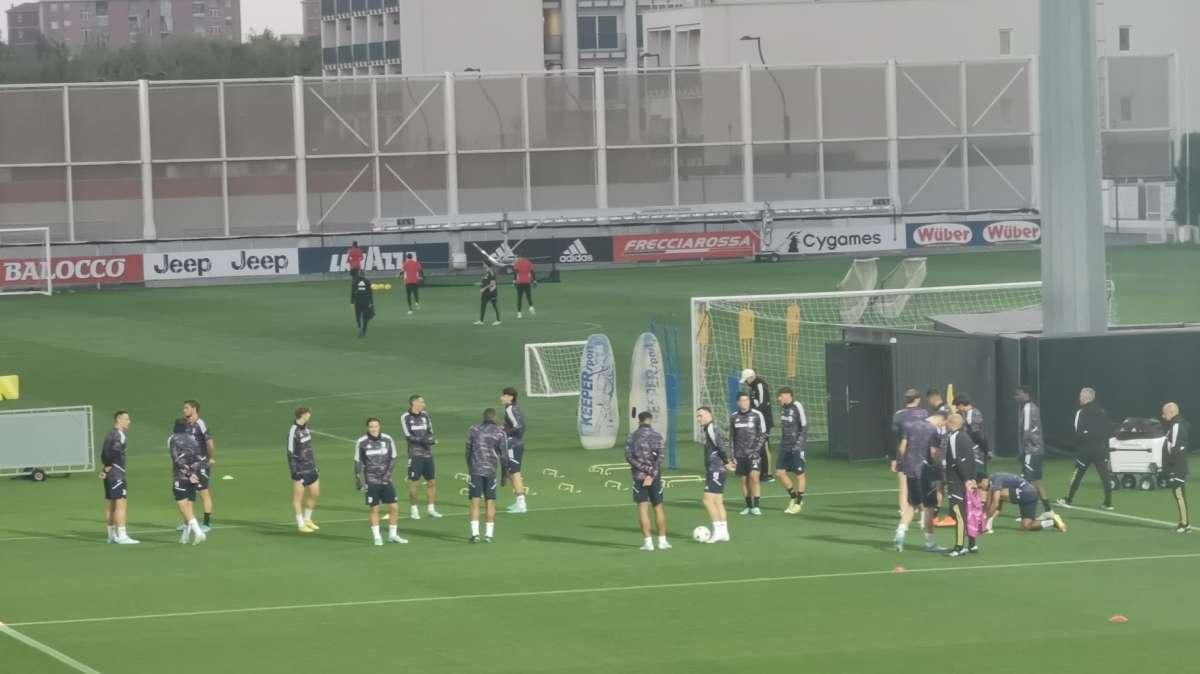 Juventus, la seduta odierna d'allenamento: esercitazioni tecniche, per reparto e partitella 