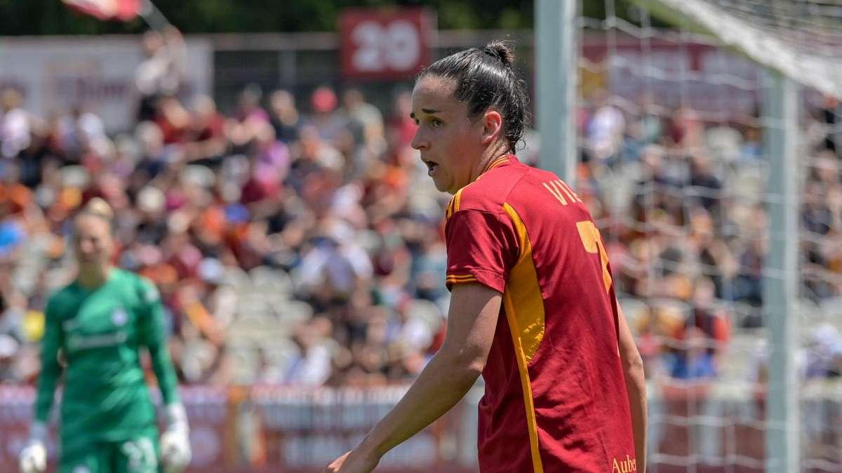 Inter-Roma Femminile 2-2 in amichevole, per le giallorosse a segno Viens e Bergamaschi