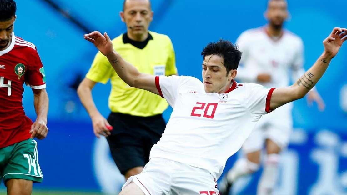 Giordania-Iran 1-3, Azmoun sblocca le marcature ed esce solo nel finale