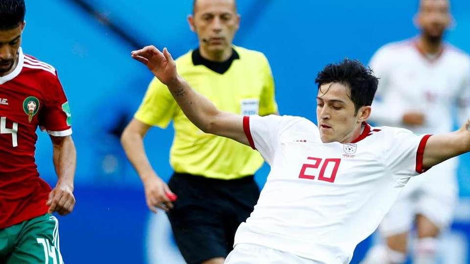 Iran-Palestina, Azmoun entra nel secondo tempo e segna