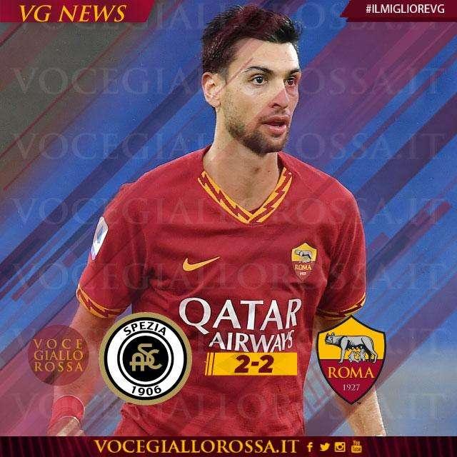 #IlMiglioreVG - Javier Pastore è il man of the match di Spezia-Roma 2-2. GRAFICA!