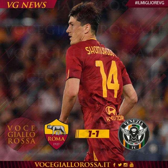 #IlMiglioreVG - Eldor Shomurodov è il man of the match di Roma-Venezia 1-1. GRAFICA!