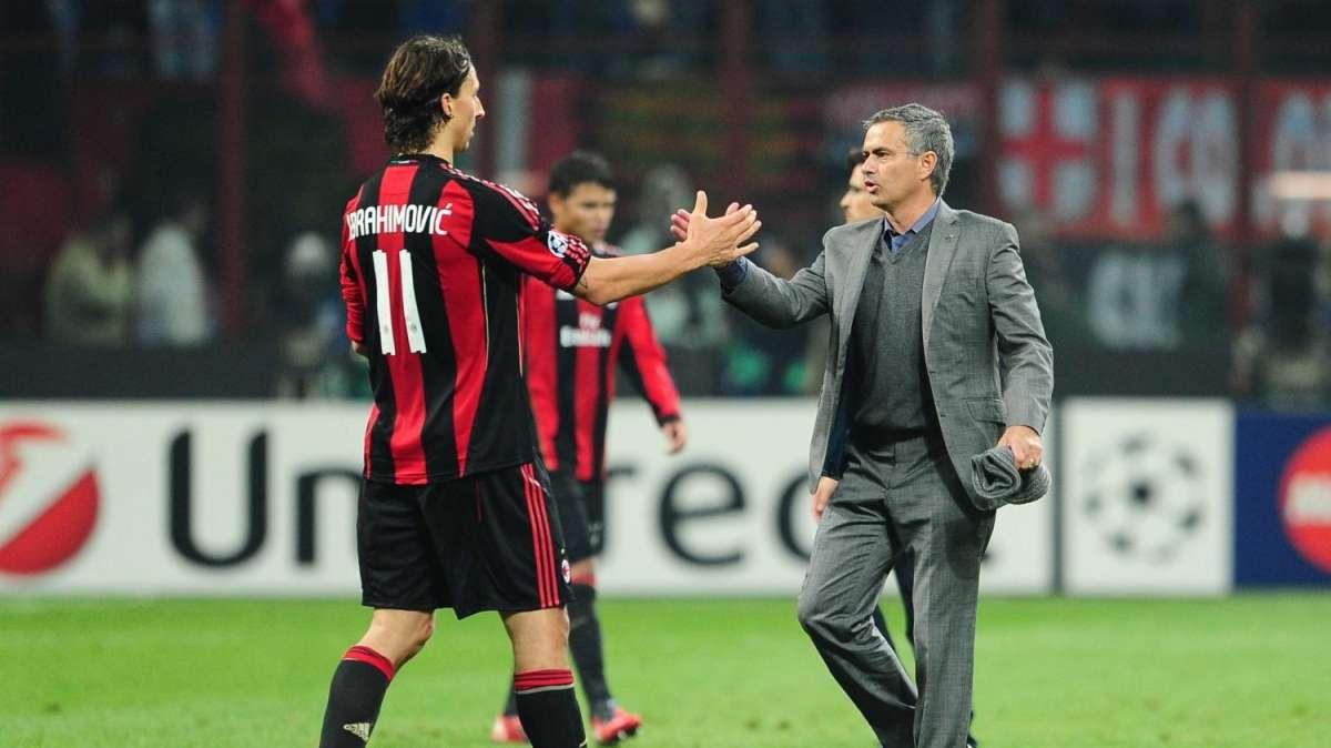 Mourinho celebra il ritiro di Ibrahimovic