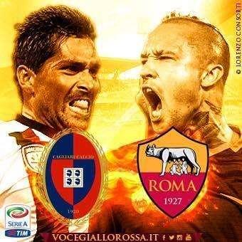 Cagliari-Roma - La copertina
