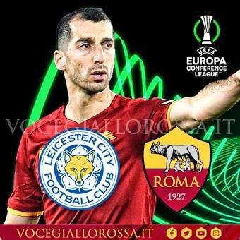 Leicester-Roma, la copertina del match. GRAFICA!