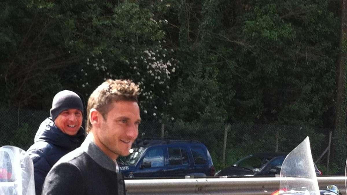 Canottieri Aniene - Totti: "Rinnovo? Non ho ancora parlato con la società". FOTO! VIDEO!