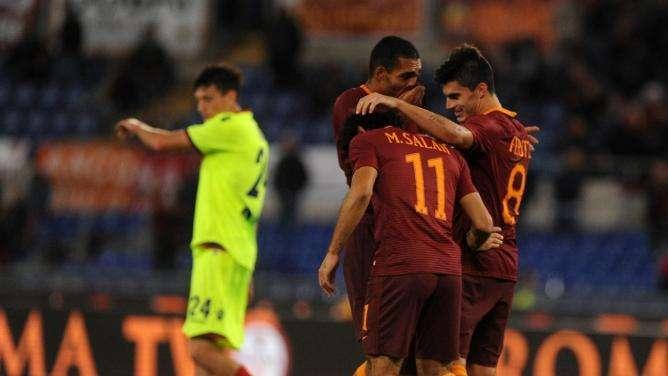 I numeri di... Roma-Bologna - 3-0 come nel 1932. Prima tripletta in carriera per Salah, Perotti da 10