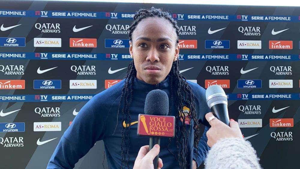 Roma Femminile, Thomas: "Vittoria per credere ancora al secondo posto. Vogliamo la finale di coppa Italia". VIDEO!