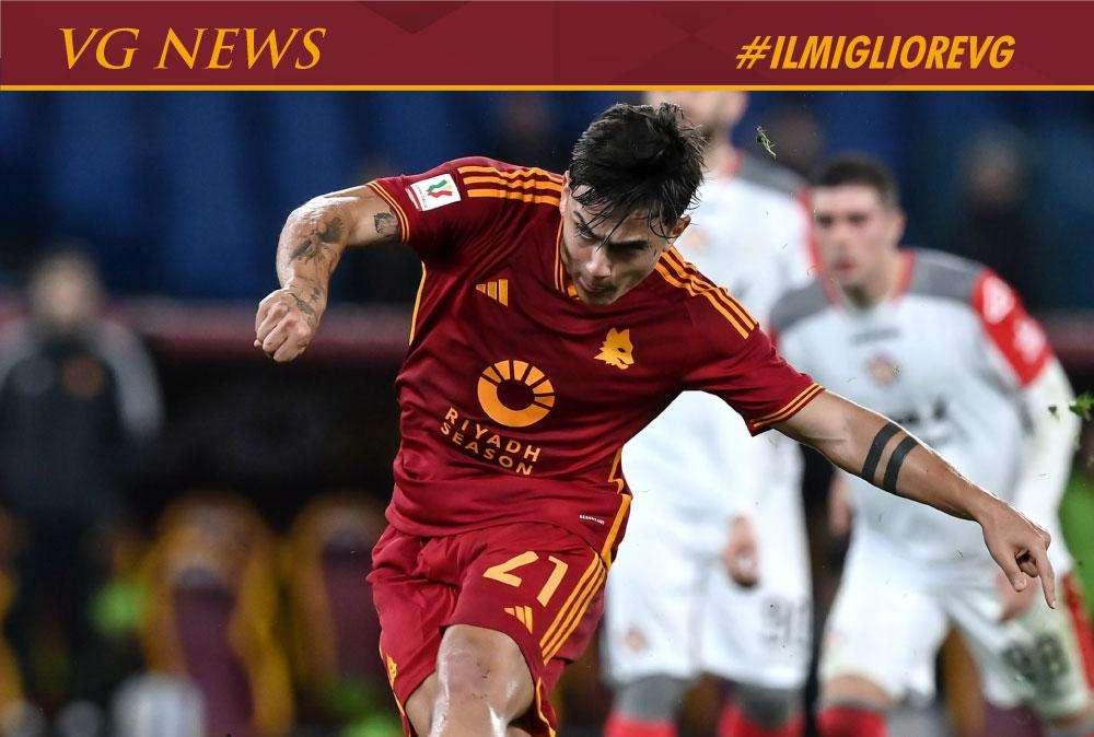 #IlMiglioreVG - Paulo Dybala è il man of the match di Roma-Cremonese 2-1. GRAFICA!