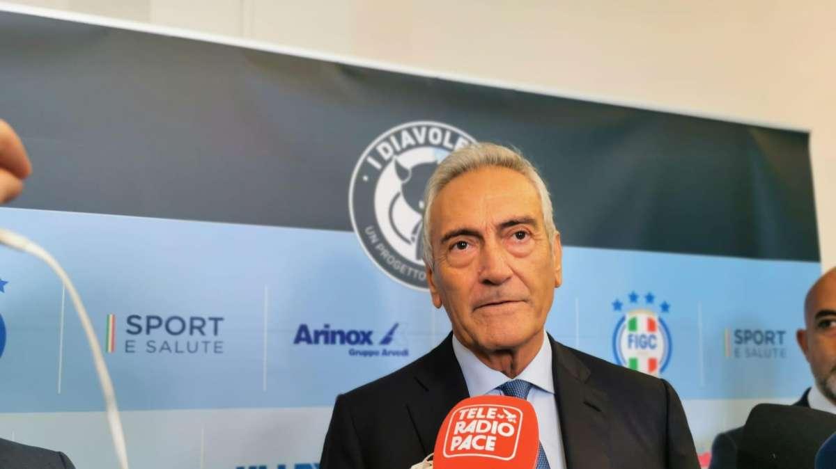 FIGC, Gravina: "Lo Stadio della Roma? Entro il 2027 bisogna garantire la posa della prima pietra"