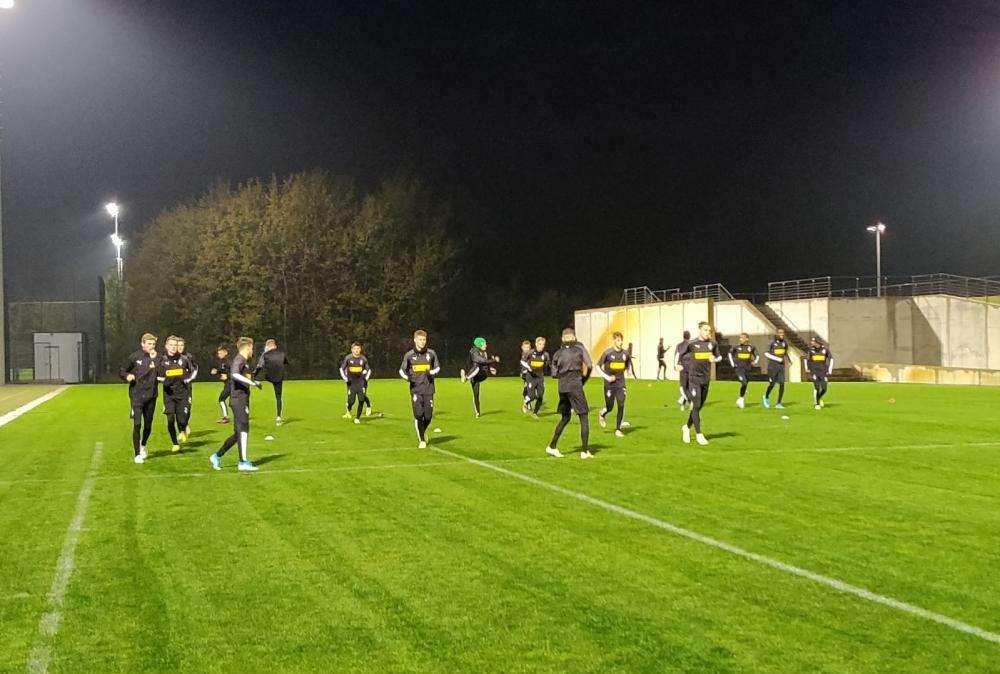 BORUSSIA-PARK - Lavoro atletico nella rifinitura per il Borussia Mönchengladbach. FOTO! VIDEO!
