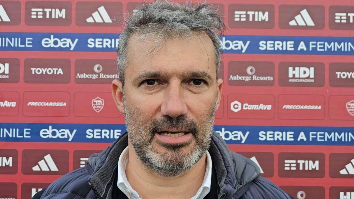 Roma Femminile, Spugna: "Contro la Fiorentina sarà una sfida da dentro o fuori"