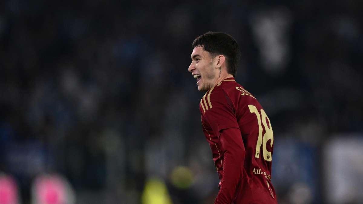 Lazio-Roma 1-1 - Il derby si chiude in parità: a Romagnoli risponde Soulé 