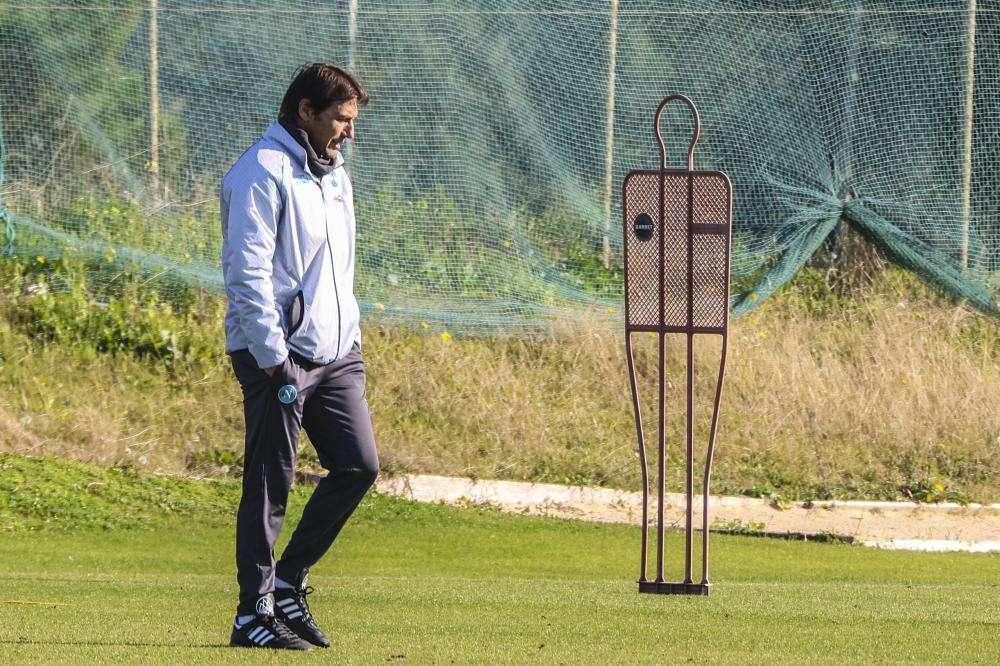 Napoli, Conte: "A Lisbona dobbiamo giocare con coraggio una bella partita"