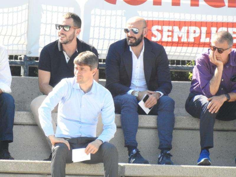 Anche Monchi al Tre Fontane per Roma-Genoa. FOTO!