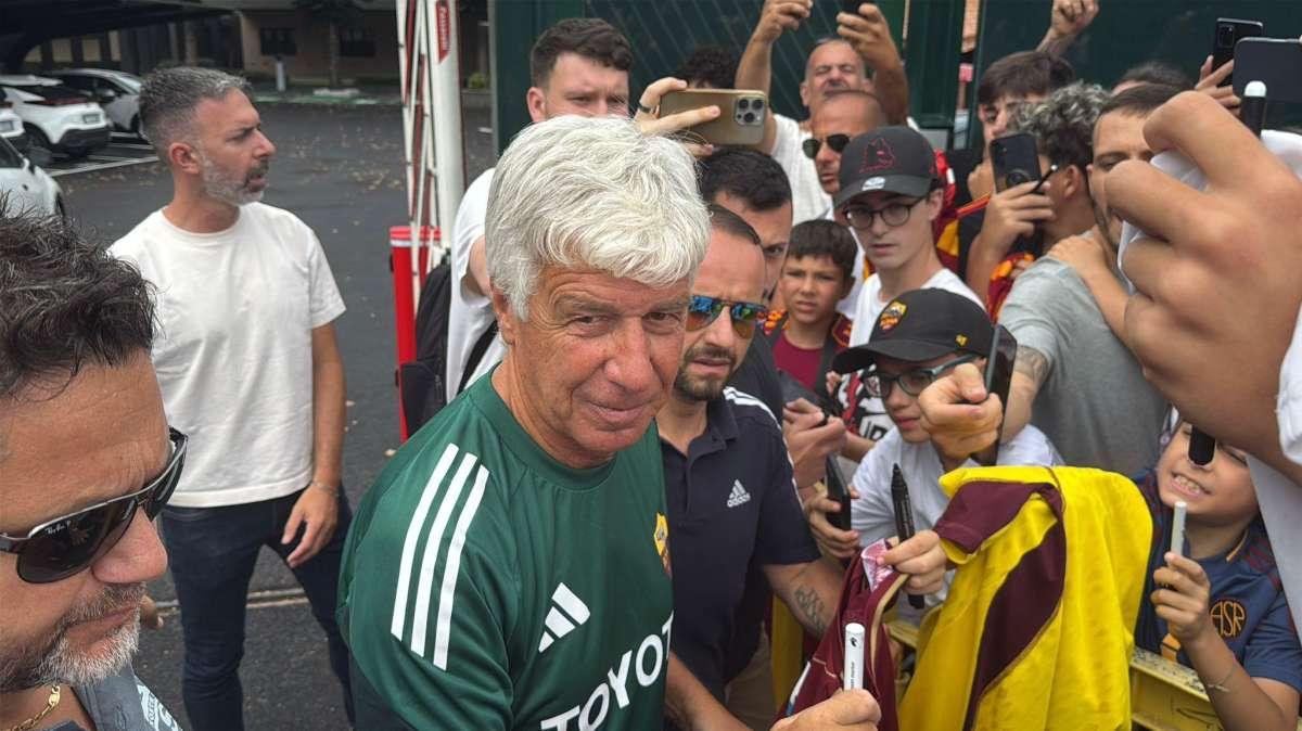 Test contro il Trastevere aperto alla stampa per volere di Gasperini