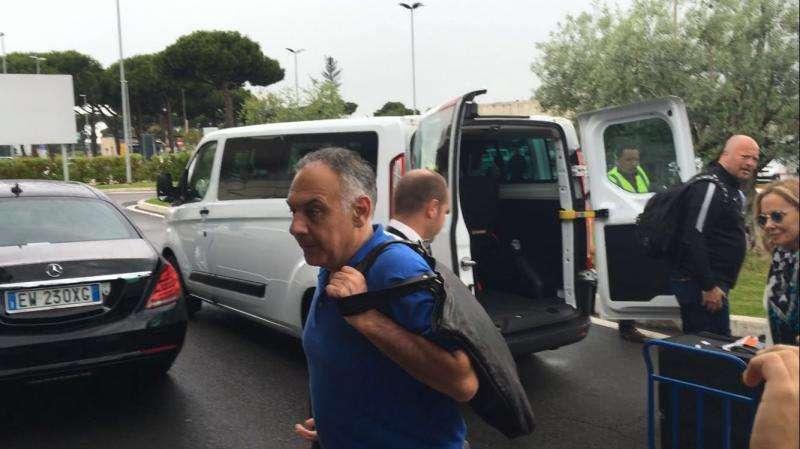 James Pallotta è ripartito per gli Stati Uniti. FOTO!