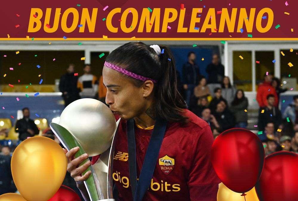 La specialista delle punizioni che ha aiutato la Roma a vincere tutto: tanti auguri Andressa. GRAFICA!