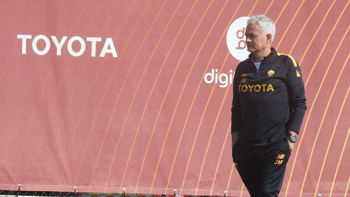 Mourinho: "Abbiamo meritato il pareggio, ora dipende da noi. Belotti-Abraham? Un disastro nel primo tempo, fantastici nel secondo"