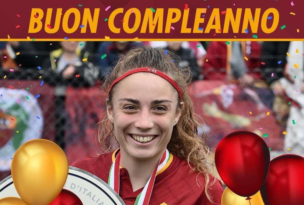I primi gol in Women's Champions League per la Roma, lo scudetto e il sogno Mondiale: tanti auguri Benedetta. GRAFICA!