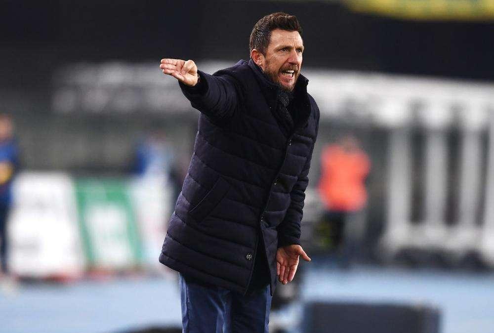 Di Francesco: "Siamo diventati la cooperativa del gol. Più Manolas che Olsen contro il Porto, difficile Ünder. Schick? Fastidio al flessore, non credo sia importante"