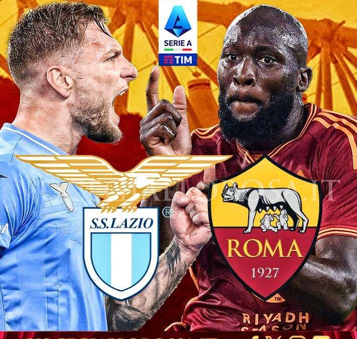 Lazio-Roma - La copertina del match. GRAFICA!