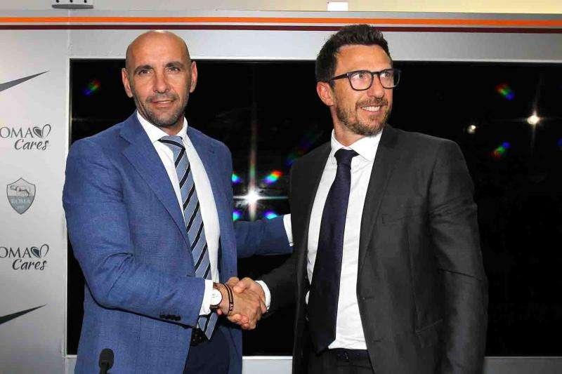 TRIGORIA - Di Francesco: "Il primo che ho chiamato è stato De Rossi. Nessun proclama, la base è l'umiltà e l'entusiasmo. Voglio continuare a lavorare con Totti. Strootman è un capitano in campo"