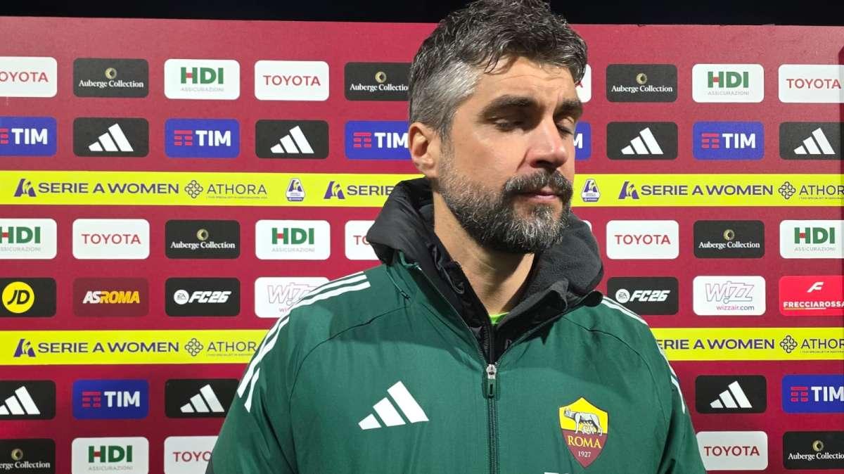 Roma Femminile, Rossettini: "Contro la Lazio per noi è la partita"